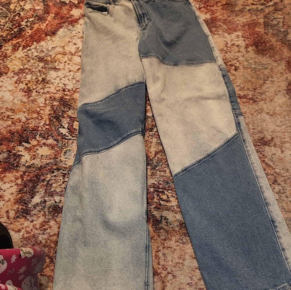 Hollister Two-Tone Denim Jeans